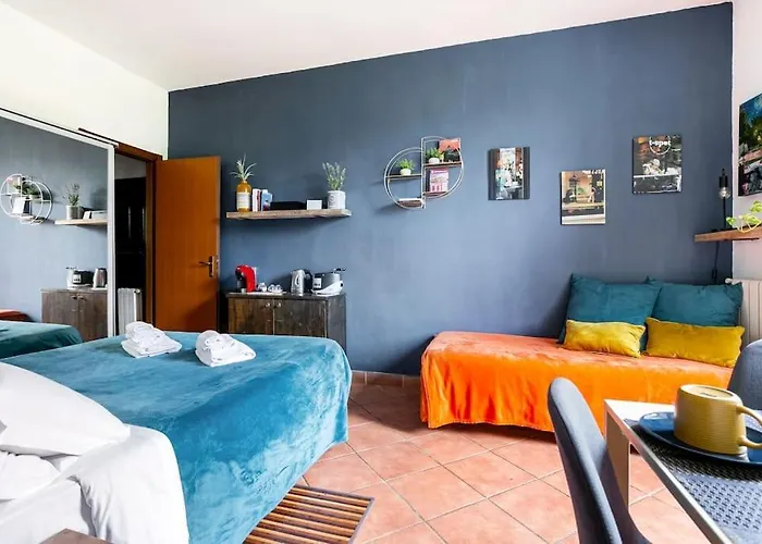 Guest Art Trastevere Station With Ac Couette-café