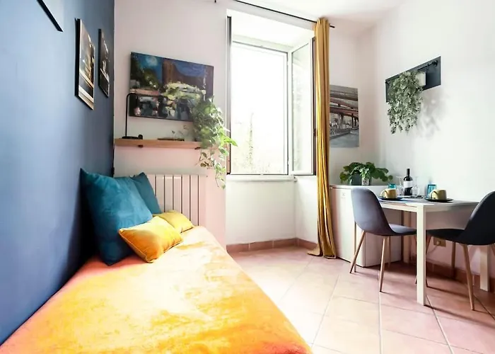 Guest Art Trastevere Station With Ac Couette-café